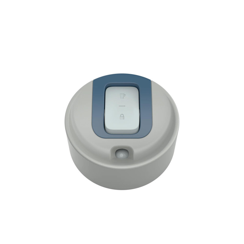 Термочаша от неръждаема стомана Kambukka Olympus с термокапак Snapclean®, 500 мл, Serious Grey