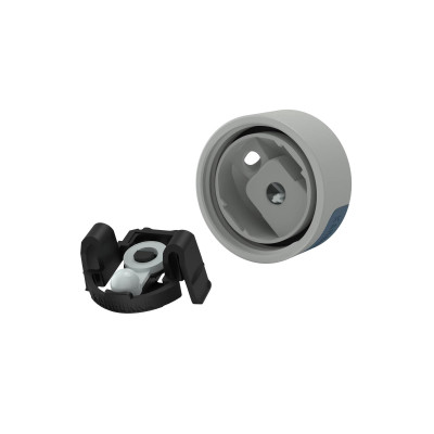 Термочаша от неръждаема стомана Kambukka Olympus с термокапак Snapclean®, 500 мл, Serious Grey