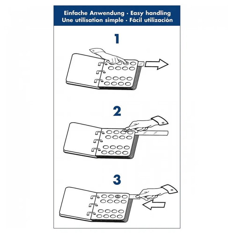 Албум Leuchtturm1917 - Vista, за монети от 2 евро