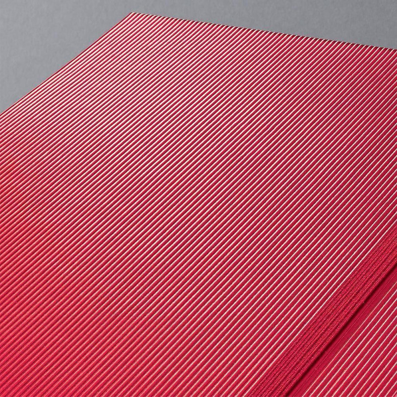 Бележник Sigel - Conceptum, A4, на редове, твърди корици, червен