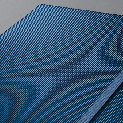 Бележник Sigel - Conceptum, A5, линиран, с твърди корици, син