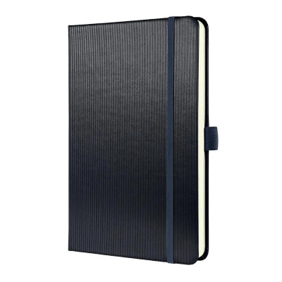 Бележник Sigel - Conceptum, A5, линиран, с твърди корици, сив