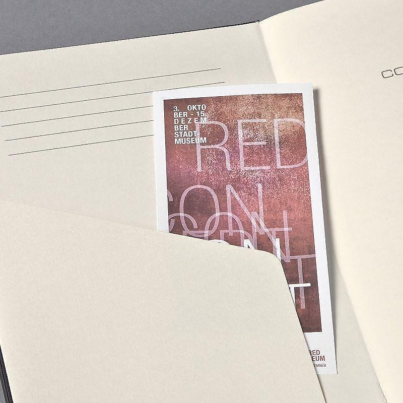 Бележник Sigel CONCEPTUM®, A5, на редове, мека корица, черен