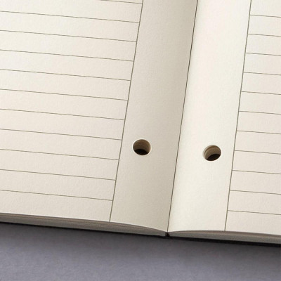 Бележник Sigel - Conceptum, A5, на редове, меки корици, черен