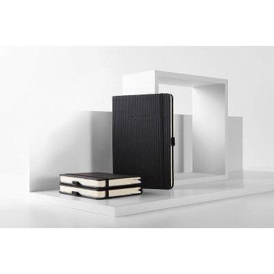 Бележник Sigel - CONCEPTUM, A5, на редове, твърди корици, черен