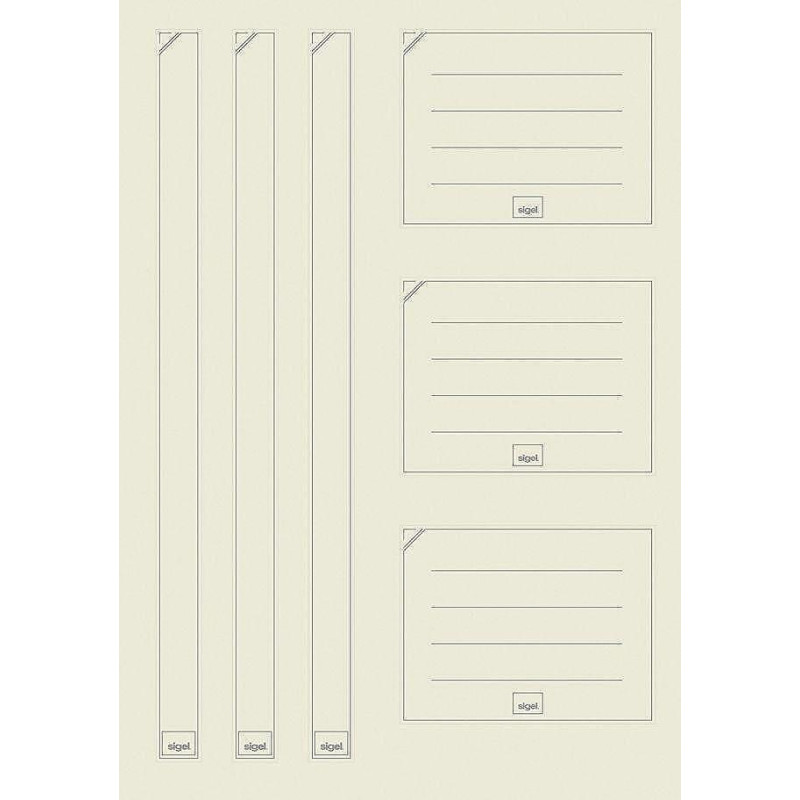 Бележник Sigel - CONCEPTUM, A5, на редове, твърди корици, черен
