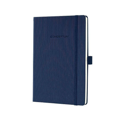 Бележник Sigel - CONCEPTUM, A5, на редове, твърди корици, син