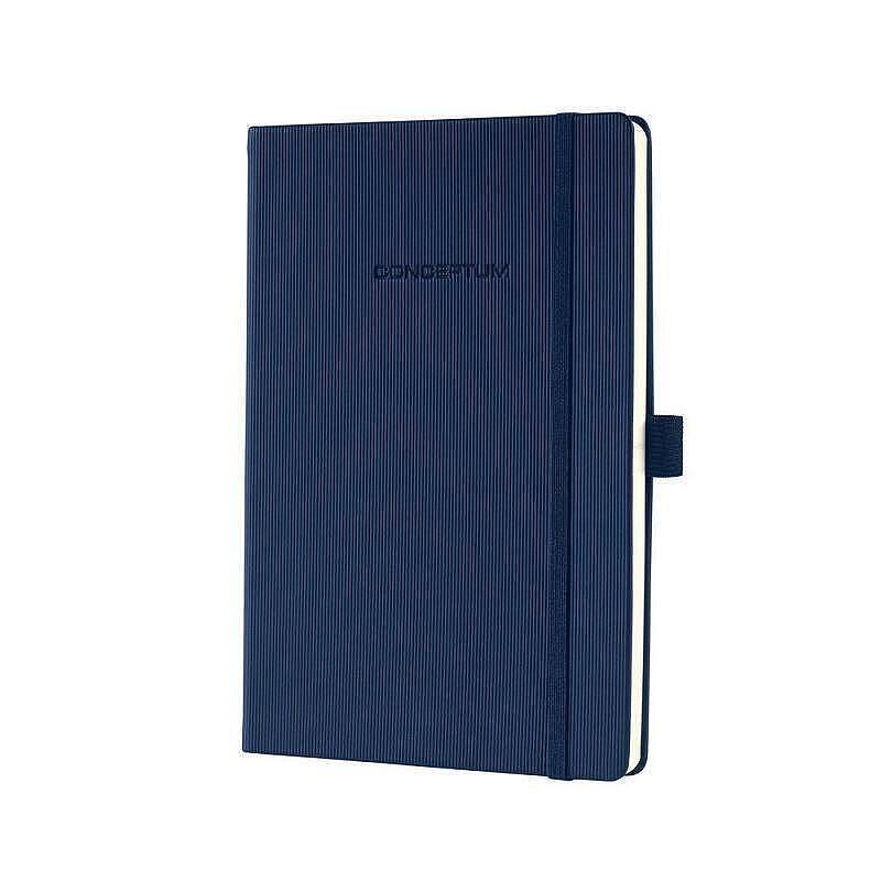 Бележник Sigel - CONCEPTUM, A5, на редове, твърди корици, син