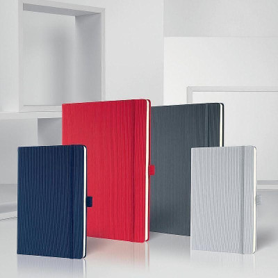 Бележник Sigel - CONCEPTUM, A5, на редове, твърди корици, син