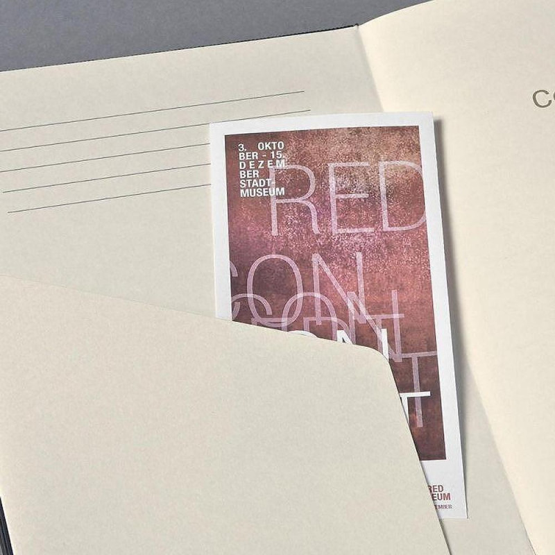 Бележник Sigel CONCEPTUM®, A5, ретро дизайн, твърда корица, черен