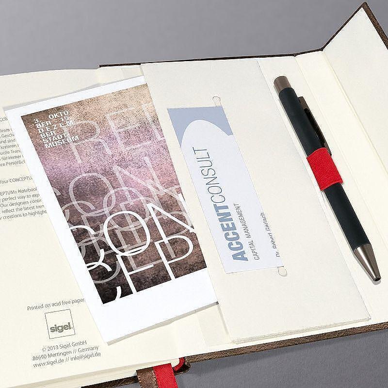 Бележник Sigel - CONCEPTUM, A5, ретро дизайн, магнитно затваряне