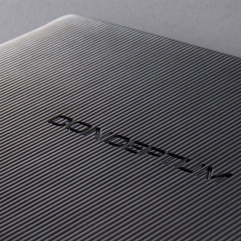 Бележник Sigel - CONCEPTUM, B5, на квадрати, твърда корица, черен