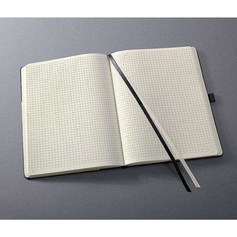 Бележник Sigel - CONCEPTUM, B5, на квадрати, твърда корица, черен