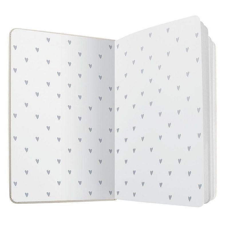 Бележник Sigel - Jolie, A5, на редове, твърди корици, Rose Love