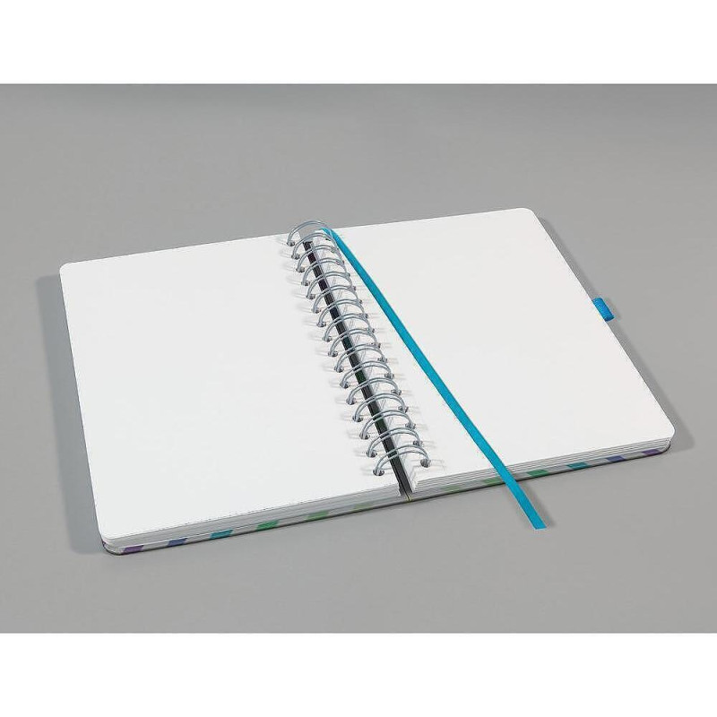 Бележник Sigel - Jolie Rainbow, A5, нелиниран, спирала