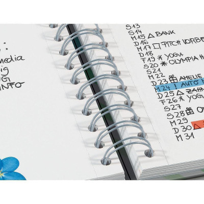 Бележник Sigel - Jolie Rainbow, A5, нелиниран, спирала