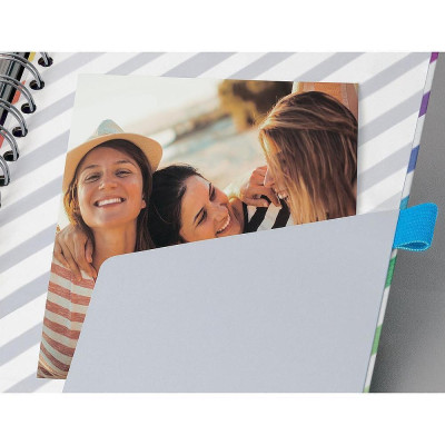 Бележник Sigel - Jolie Rainbow, A5, нелиниран, спирала