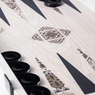 Дървена табла Manopoulos - Марокански мотив, 53x48 см