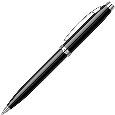 Химикалка Sheaffer - 100 Glossy Black Lacquer/Chrome