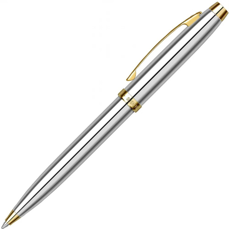 Химикалка Sheaffer - 100 Medalist, сребрист, позлатени елементи