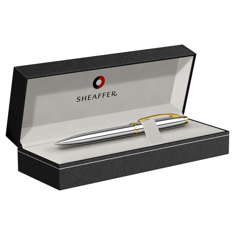 Химикалка Sheaffer - 100 Medalist, сребрист, позлатени елементи