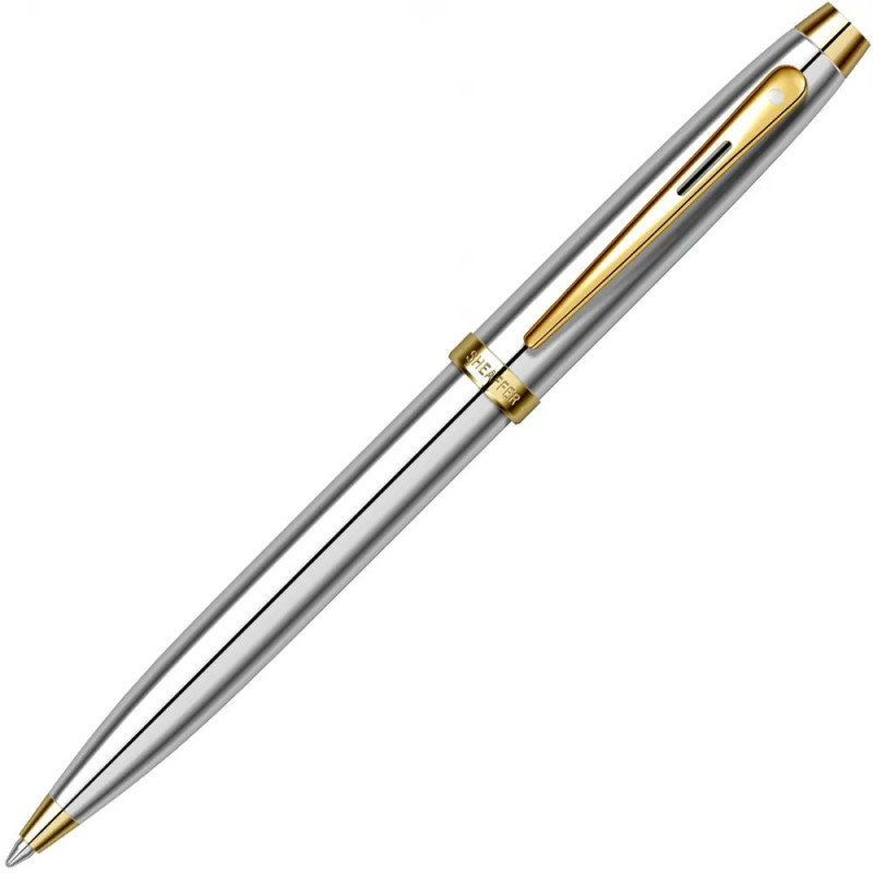 Химикалка Sheaffer - 100 Medalist, сребрист, позлатени елементи