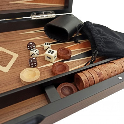 Италианска табла за игра Italfama - Wood Saxon, 38 x 47.4 x 2.8 см