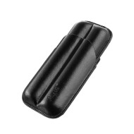 Калъф Angelo Black за 2 пури, 16 см
