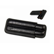 Калъф Angelo, за две пури, черен