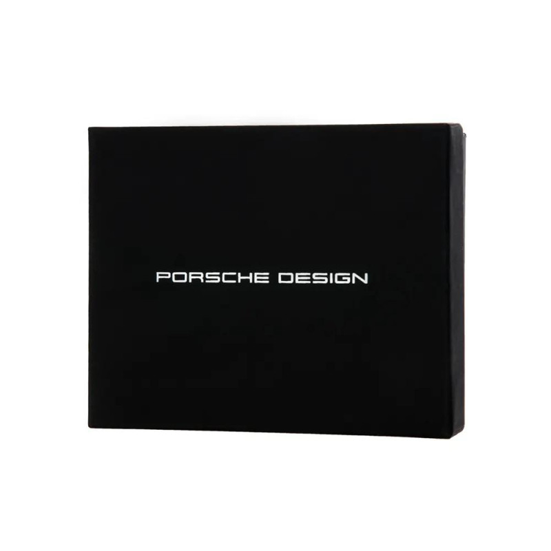 Калъф за кредитни карти Porsche Design - Pop Up x Secrid, RFID защита, кафяв