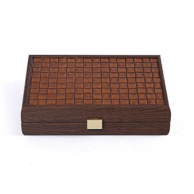 Карти за игра Manopoulos, дървена кутия с кожен принт