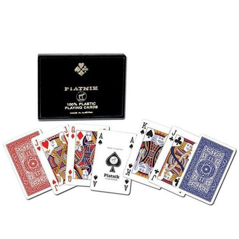 Карти за игра Piatnik - 100% Пластик