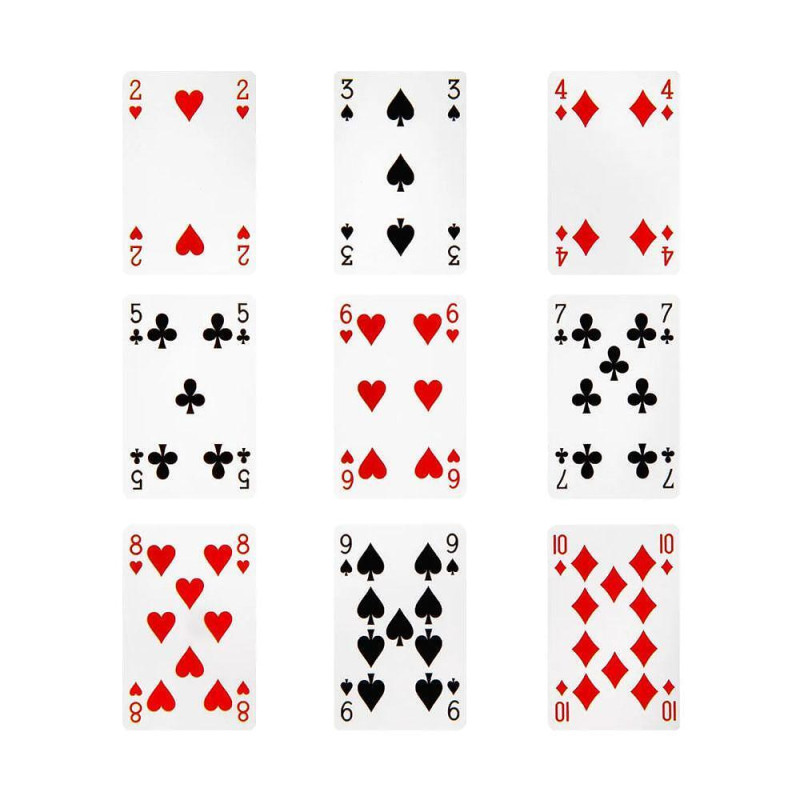 Карти за игра Piatnik 1300, червен гръб