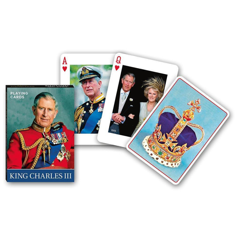 Карти за игра Piatnik - King Charles III