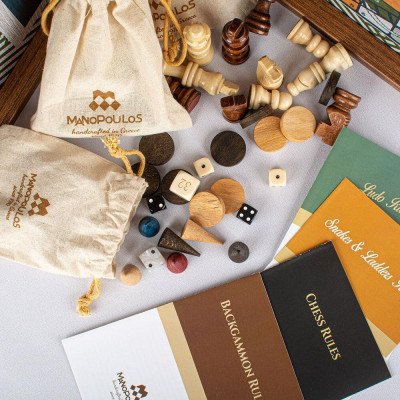 Комплект 4 в 1 Manopoulos - Green Colour, 34x34 см