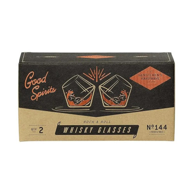 Комплект чаши за уиски Gentlemen's Hardware - Rocking Glasses