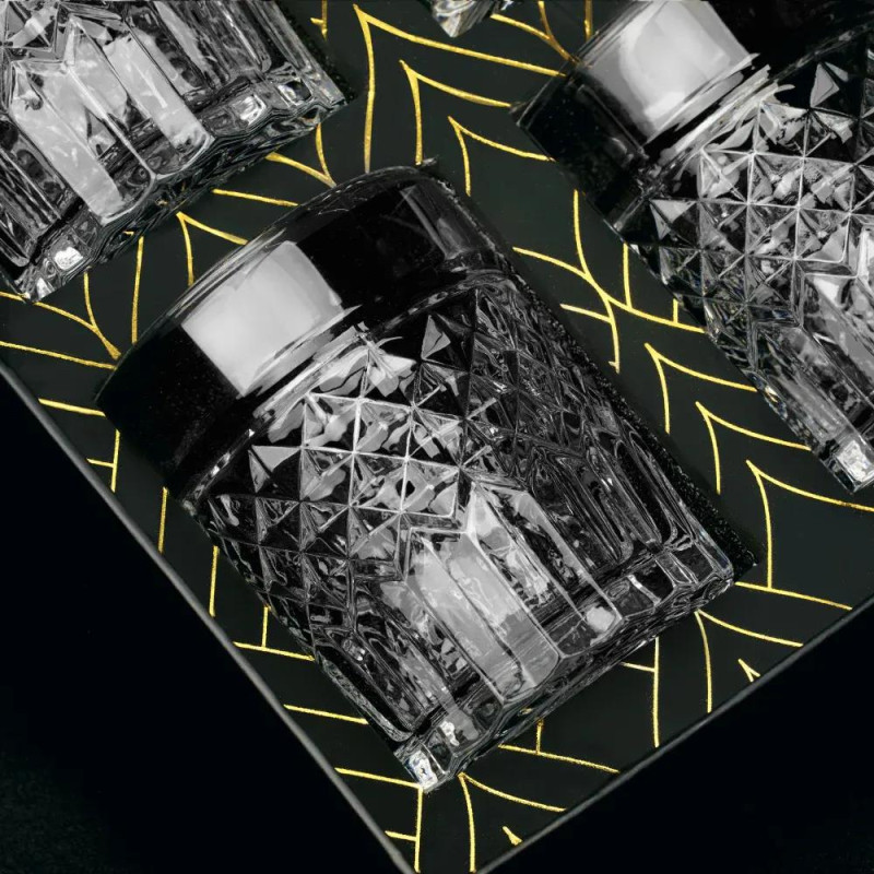 Комплект чаши за уиски R.O.C.K.S. The Privilege Collection - Prestige, 4 x 280 мл