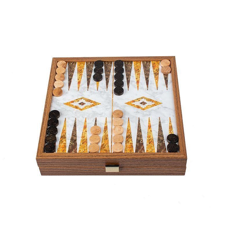 Комплект шах и табла Manopoulos, 27 x 27 см