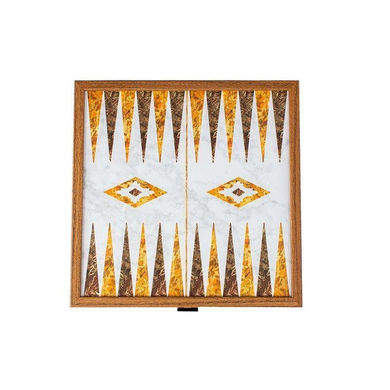 Комплект шах и табла Manopoulos, 27 x 27 см