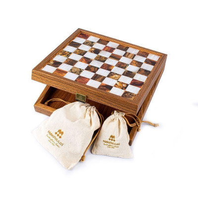 Комплект шах и табла Manopoulos, 27 x 27 см