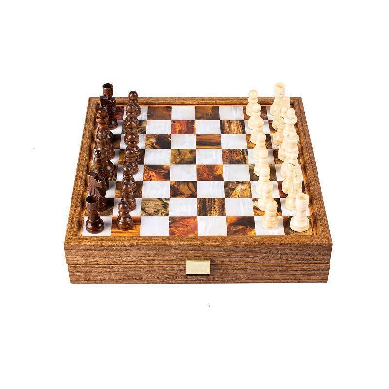 Комплект шах и табла Manopoulos, 27 x 27 см