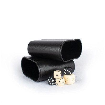 Комплект шах и табла Manopoulos - Махагон, 52x48 см