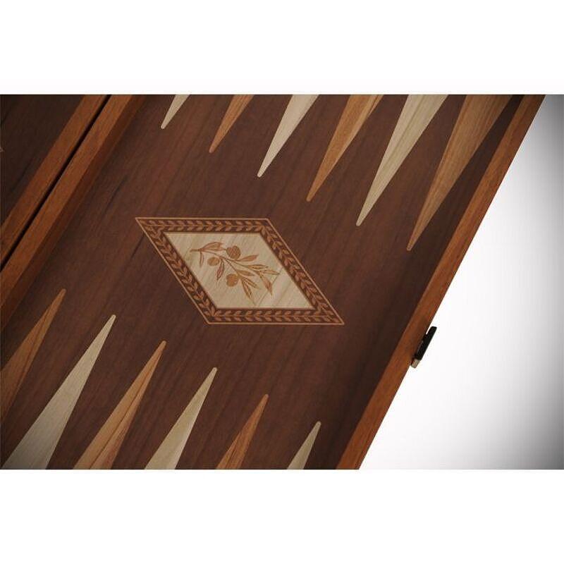 Комплект шах и табла Manopoulos - Венге, 52x48 см