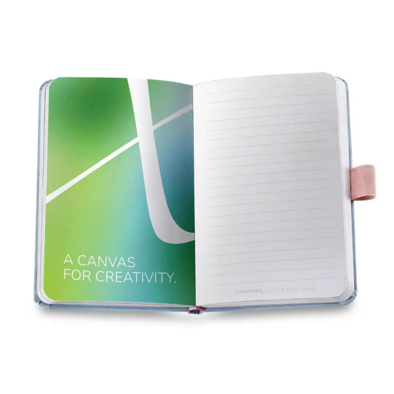 Комплект Sheaffer - 100 Expressions, химикалка и тефтер A6