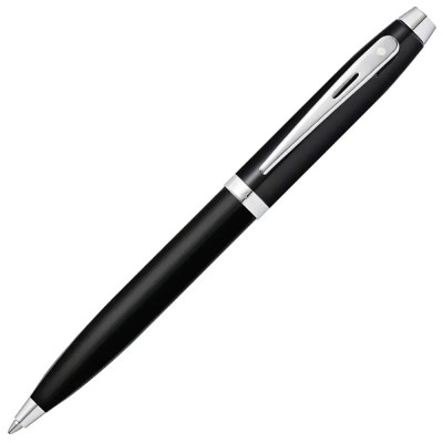 Комплект Sheaffer 100 - Glossy Black, химикалка и ролер