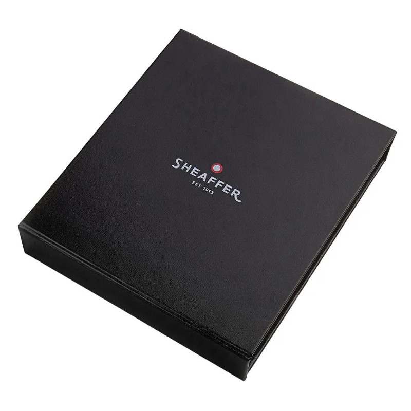 Комплект Sheaffer 100 - Glossy Black, химикалка и ролер