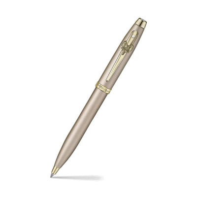 Комплект Sheaffer 100 x Emily in Paris - Champagne Gold, химикалка и тефтер А6