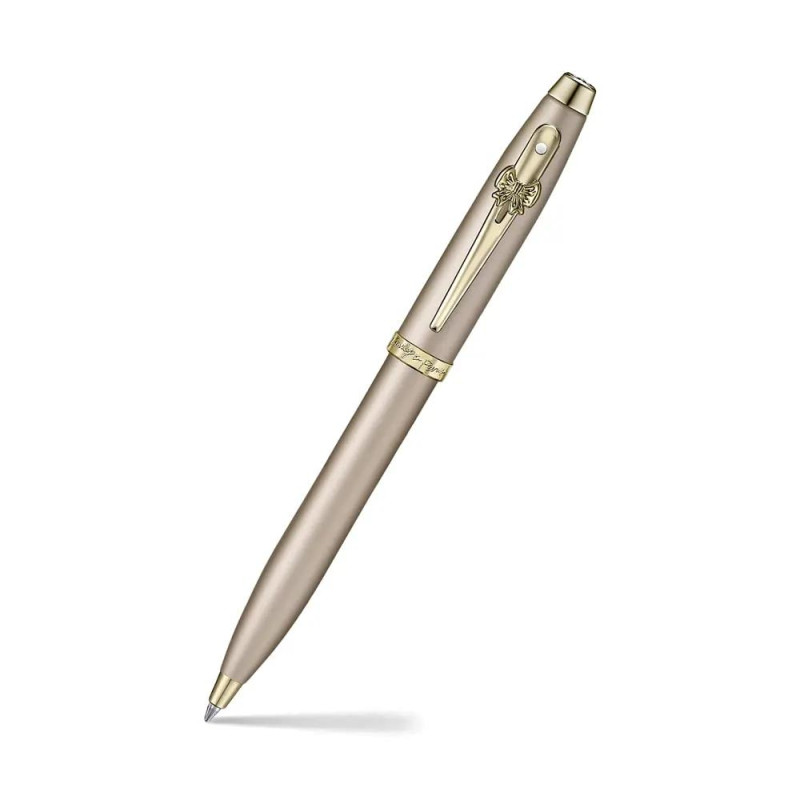 Комплект Sheaffer 100 x Emily in Paris - Champagne Gold, химикалка и тефтер А6