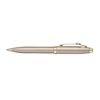 Комплект Sheaffer 100 x Emily in Paris - Champagne Gold, химикалка и тефтер А6