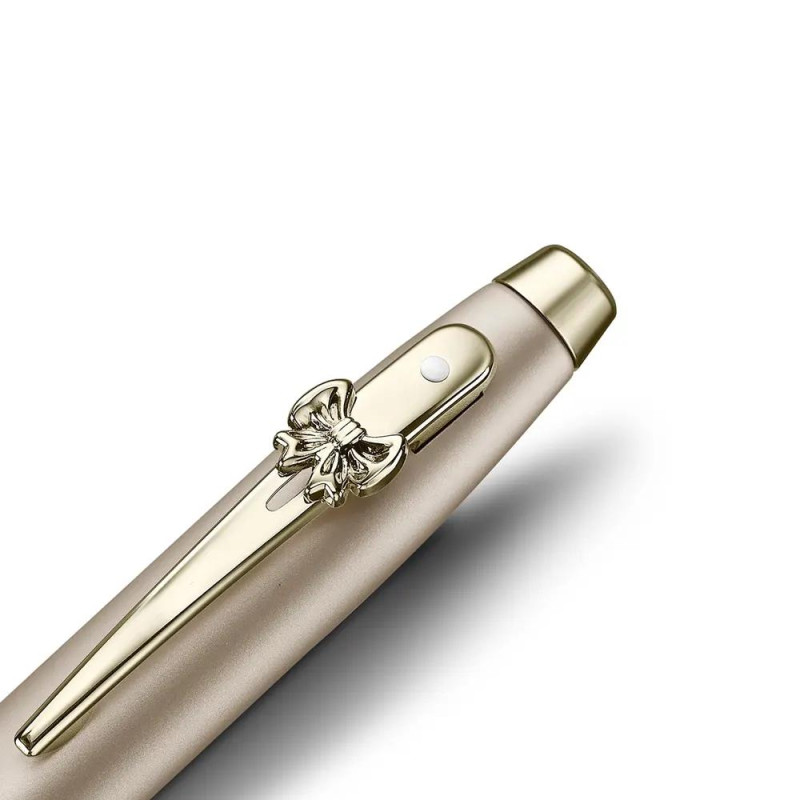 Комплект Sheaffer 100 x Emily in Paris - Champagne Gold, химикалка и тефтер А6